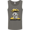 Apocalyptus Koala Bear Climate Change Armageddon Mens Vest Tank Top Charcoal