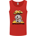 Apocalyptus Koala Bear Climate Change Armageddon Mens Vest Tank Top Red