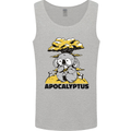 Apocalyptus Koala Bear Climate Change Armageddon Mens Vest Tank Top Sports Grey