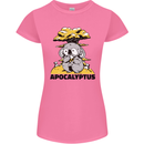 Apocalyptus Koala Bear Climate Change Armageddon Womens Petite Cut T-Shirt Azalea