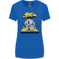 Apocalyptus Koala Bear Climate Change Armageddon Womens Wider Cut T-Shirt Royal Blue