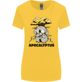 Apocalyptus Koala Bear Climate Change Armageddon Womens Wider Cut T-Shirt Yellow