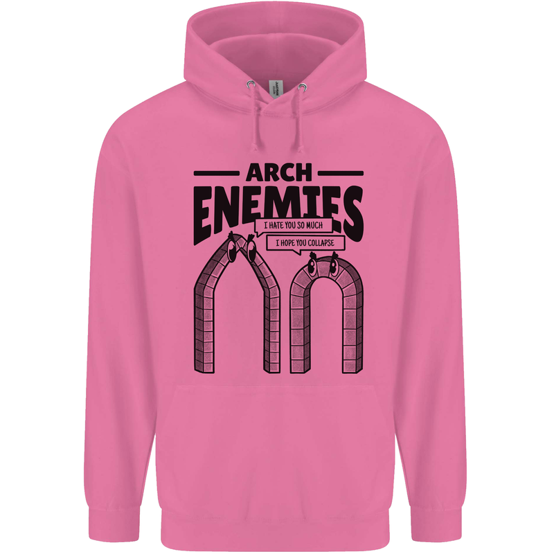 Arch Enemies Funny Architect Builder Childrens Kids Hoodie Azalea