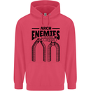Arch Enemies Funny Architect Builder Childrens Kids Hoodie Heliconia