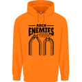 Arch Enemies Funny Architect Builder Childrens Kids Hoodie Orange