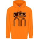 Arch Enemies Funny Architect Builder Childrens Kids Hoodie Orange