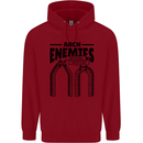 Arch Enemies Funny Architect Builder Childrens Kids Hoodie Red