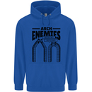 Arch Enemies Funny Architect Builder Childrens Kids Hoodie Royal Blue
