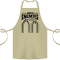 Arch Enemies Funny Architect Builder Cotton Apron 100% Organic Khaki