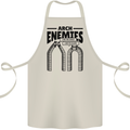 Arch Enemies Funny Architect Builder Cotton Apron 100% Organic Natural