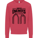 Arch Enemies Funny Architect Builder Kids Sweatshirt Jumper Heliconia