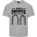 Arch Enemies Funny Architect Builder Kids T-Shirt Childrens Sports Grey