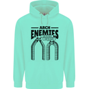 Arch Enemies Funny Architect Builder Mens 80% Cotton Hoodie Peppermint