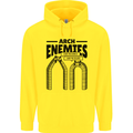 Arch Enemies Funny Architect Builder Mens 80% Cotton Hoodie Yellow