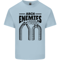 Arch Enemies Funny Architect Builder Mens Cotton T-Shirt Tee Top Light Blue