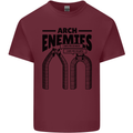 Arch Enemies Funny Architect Builder Mens Cotton T-Shirt Tee Top Maroon