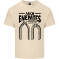 Arch Enemies Funny Architect Builder Mens Cotton T-Shirt Tee Top Natural