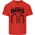 Arch Enemies Funny Architect Builder Mens Cotton T-Shirt Tee Top Red