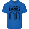 Arch Enemies Funny Architect Builder Mens Cotton T-Shirt Tee Top Royal Blue