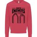 Arch Enemies Funny Architect Builder Mens Sweatshirt Jumper Heliconia