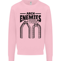 Arch Enemies Funny Architect Builder Mens Sweatshirt Jumper Light Pink