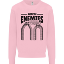 Arch Enemies Funny Architect Builder Mens Sweatshirt Jumper Light Pink