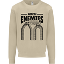 Arch Enemies Funny Architect Builder Mens Sweatshirt Jumper Sand