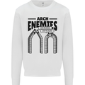 Arch Enemies Funny Architect Builder Mens Sweatshirt Jumper White