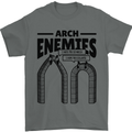 Arch Enemies Funny Architect Builder Mens T-Shirt 100% Cotton Charcoal