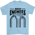 Arch Enemies Funny Architect Builder Mens T-Shirt 100% Cotton Light Blue
