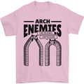 Arch Enemies Funny Architect Builder Mens T-Shirt 100% Cotton Light Pink