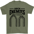 Arch Enemies Funny Architect Builder Mens T-Shirt 100% Cotton Military Green