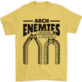 Arch Enemies Funny Architect Builder Mens T-Shirt 100% Cotton Yellow