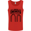 Arch Enemies Funny Architect Builder Mens Vest Tank Top Red