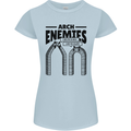Arch Enemies Funny Architect Builder Womens Petite Cut T-Shirt Light Blue