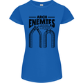 Arch Enemies Funny Architect Builder Womens Petite Cut T-Shirt Royal Blue