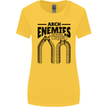 Arch Enemies Funny Architect Builder Womens Wider Cut T-Shirt Yellow