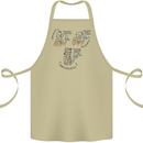 Archaeologist Glass Funny Archaeology Cotton Apron 100% Organic Khaki