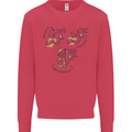 Archaeologist Glass Funny Archaeology Kids Sweatshirt Jumper Heliconia