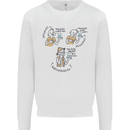 Archaeologist Glass Funny Archaeology Kids Sweatshirt Jumper White