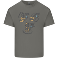 Archaeologist Glass Funny Archaeology Kids T-Shirt Childrens Charcoal