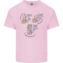 Archaeologist Glass Funny Archaeology Kids T-Shirt Childrens Light Pink