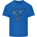 Archaeologist Glass Funny Archaeology Kids T-Shirt Childrens Royal Blue