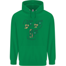 Archaeologist Glass Funny Archaeology Mens 80% Cotton Hoodie Irish Green