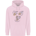 Archaeologist Glass Funny Archaeology Mens 80% Cotton Hoodie Light Pink