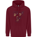 Archaeologist Glass Funny Archaeology Mens 80% Cotton Hoodie Maroon