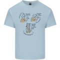 Archaeologist Glass Funny Archaeology Mens Cotton T-Shirt Tee Top Light Blue