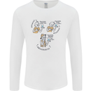 Archaeologist Glass Funny Archaeology Mens Long Sleeve T-Shirt White