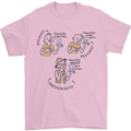 Archaeologist Glass Funny Archaeology Mens T-Shirt 100% Cotton Light Pink