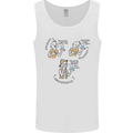 Archaeologist Glass Funny Archaeology Mens Vest Tank Top White
